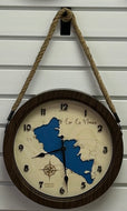 Lac La Noone , Alberta 12in Wall Clock
