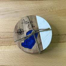 Load image into Gallery viewer, Atton’s Lake, SK set of 4 Coasters
