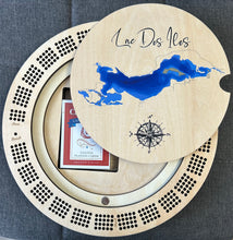 Load image into Gallery viewer, Cribbage board Lac Des Iles , Saskatchewan
