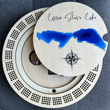 Load image into Gallery viewer, Cribbage board Lesser Slave Lake , Alberta
