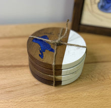 Load image into Gallery viewer, Candle Lake, SK set of 4 Coasters
