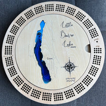 Load image into Gallery viewer, Cribbage board Little Beaver Lake , Alberta
