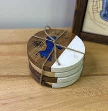 Load image into Gallery viewer, Buck Lake, AB set of 4 Coasters
