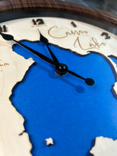 Load image into Gallery viewer, 12 in  Wall Clock Canoe Lake, SK

