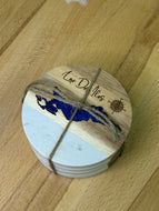Lac Des Iles , SK set of 4 Coasters