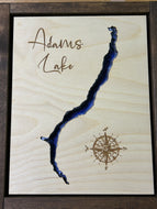 Adams Lake, British Columbia (10x13”)