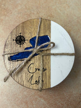Load image into Gallery viewer, Crane  Lake, SK set of 4 Coasters

