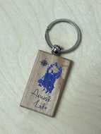 Amisk  Lake , AB  Keychain