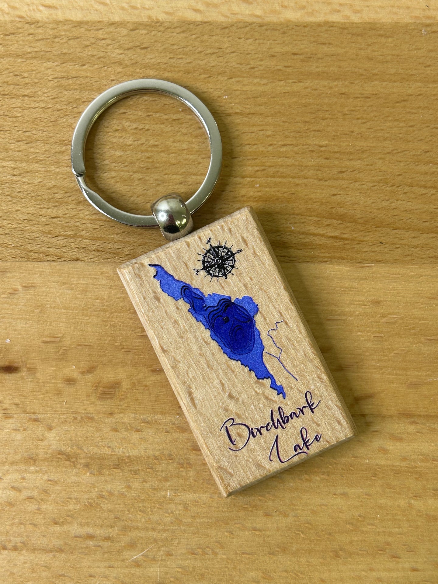 Birchbark Lake , SK Keychain