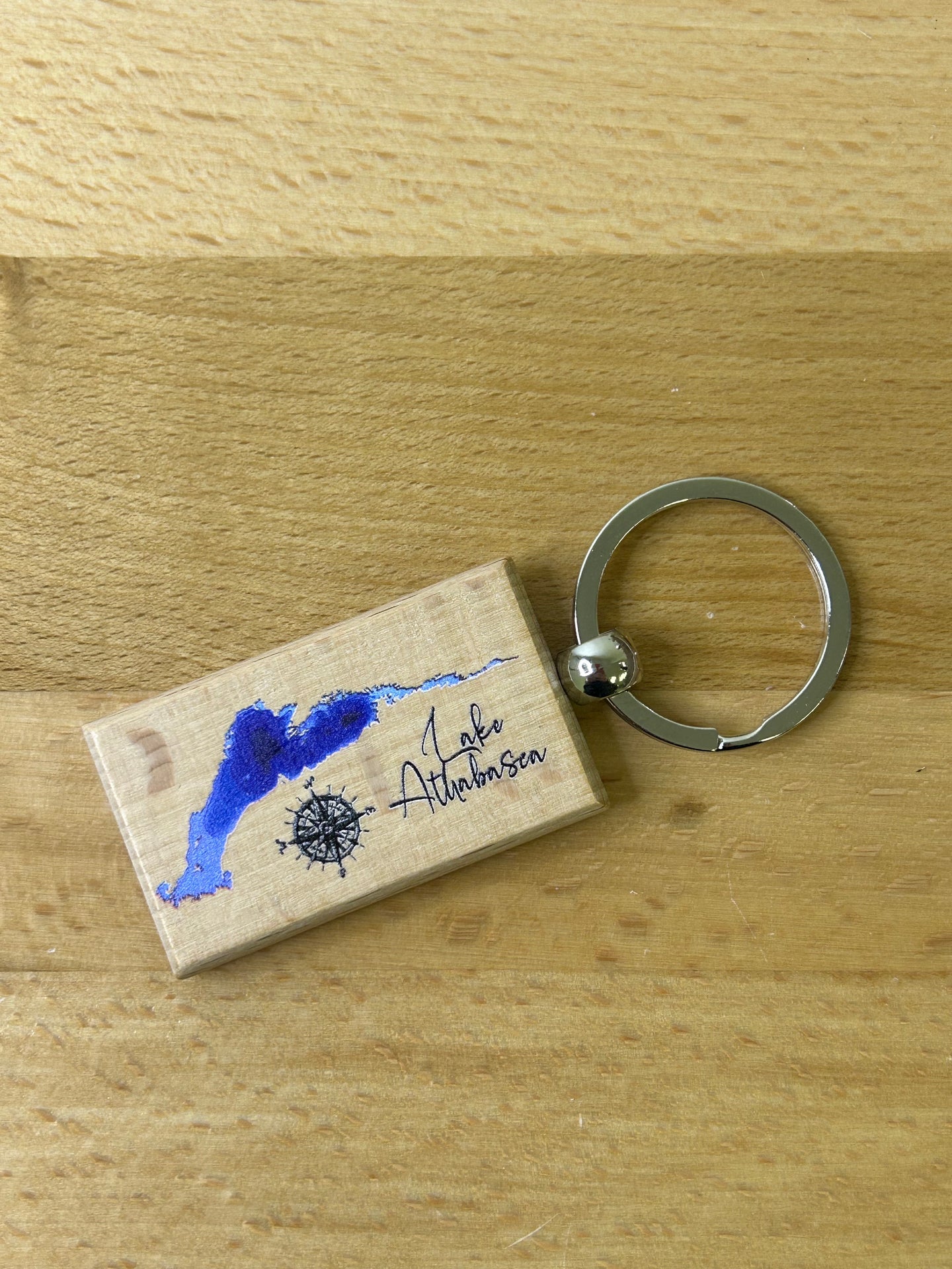 Athabasca Lake, AB  Keychain