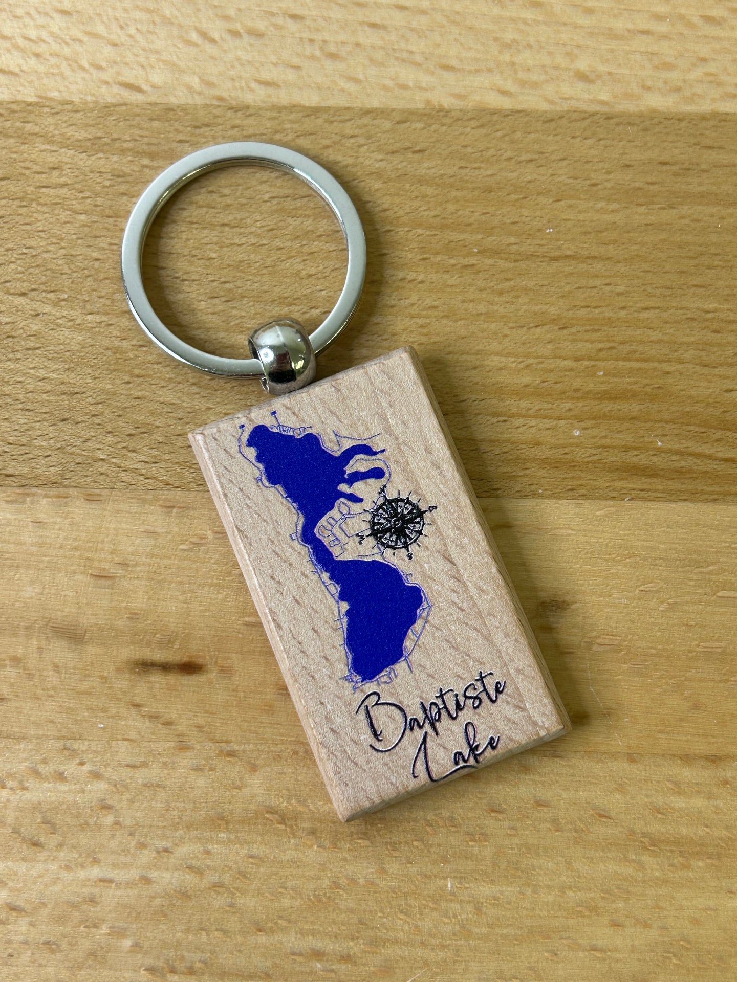 Baptiste Lake, AB  Keychain