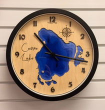 Load image into Gallery viewer, Canoe lake , SK 14in Wall Clock

