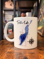 Turtle Lake Ceramic Mug