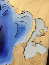 Load image into Gallery viewer, Canoe Lake map XL , Saskatchewan
