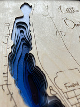 Load image into Gallery viewer, Little Beaver Lake , Alberta 3D Wood Map  (10x13”)
