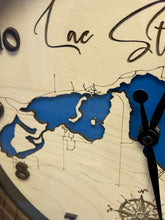 Load image into Gallery viewer, Lac Ste. Anne , Alberta 12in Wall Clock
