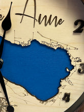 Load image into Gallery viewer, Lac Ste. Anne , Alberta 12in Wall Clock

