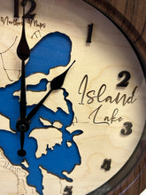 Load image into Gallery viewer, Island Lake , Alberta 12in Wall Clock
