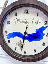 Load image into Gallery viewer, Murphy Lake , Saskatchewan 12in Wall Clock
