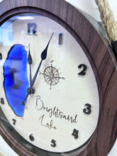 Load image into Gallery viewer, Brightsand  Lake , Saskatchewan 12in Wall Clock
