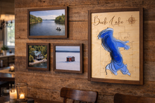 Load image into Gallery viewer, Buck  Lake , Alberta (10x13”) 3D Wood Map
