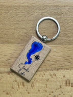 Clarke Lake , Alberta, Keychain