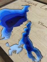 Load image into Gallery viewer, Jackfish Lake , Saskatchewan 3D Wood Map
