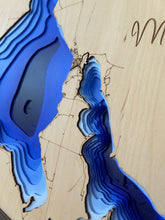 Load image into Gallery viewer, Jackfish Lake , Saskatchewan 3D Wood Map
