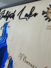Load image into Gallery viewer, Jackfish Lake , Saskatchewan 3D Wood Map
