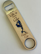 Anglin Lake, Saskatchewan, Bottle opener