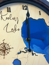 Load image into Gallery viewer, Keeley Lake , Saskatchewan, 12in Wall Clock
