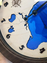 Load image into Gallery viewer, Keeley Lake , Saskatchewan, 12in Wall Clock
