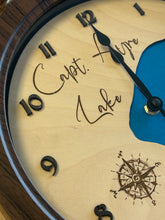 Load image into Gallery viewer, Capt. Ayre Lake, Alberta, 12in Wall Clock
