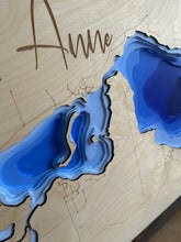 Load image into Gallery viewer, Lac Ste. Anne  , Alberta 3D Wood Map
