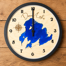 Load image into Gallery viewer, Dore Lake , Saskatchewan 14in Wall Clock
