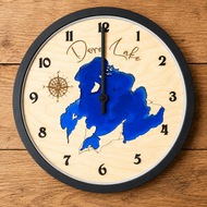 Dore Lake , Saskatchewan 14in Wall Clock