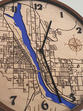 Load image into Gallery viewer, 14in Wall Clock Wenatchee , USA
