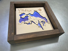 Load image into Gallery viewer, Makwa lake map  8x8”
