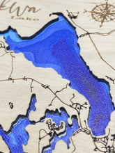 Load image into Gallery viewer, Makwa lake map  8x8”
