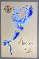 Anglin Lake layered map , Saskatchewan