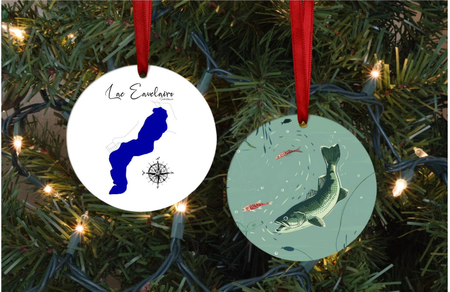 Lac Eauclaire Ornament