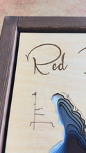 Load and play video in Gallery viewer, Red Deer Lake , Alberta 3D Wood Map  (10x13”)
