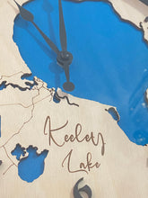 Load image into Gallery viewer, 12in Wall Clock Keeley Lake , SK wall clock
