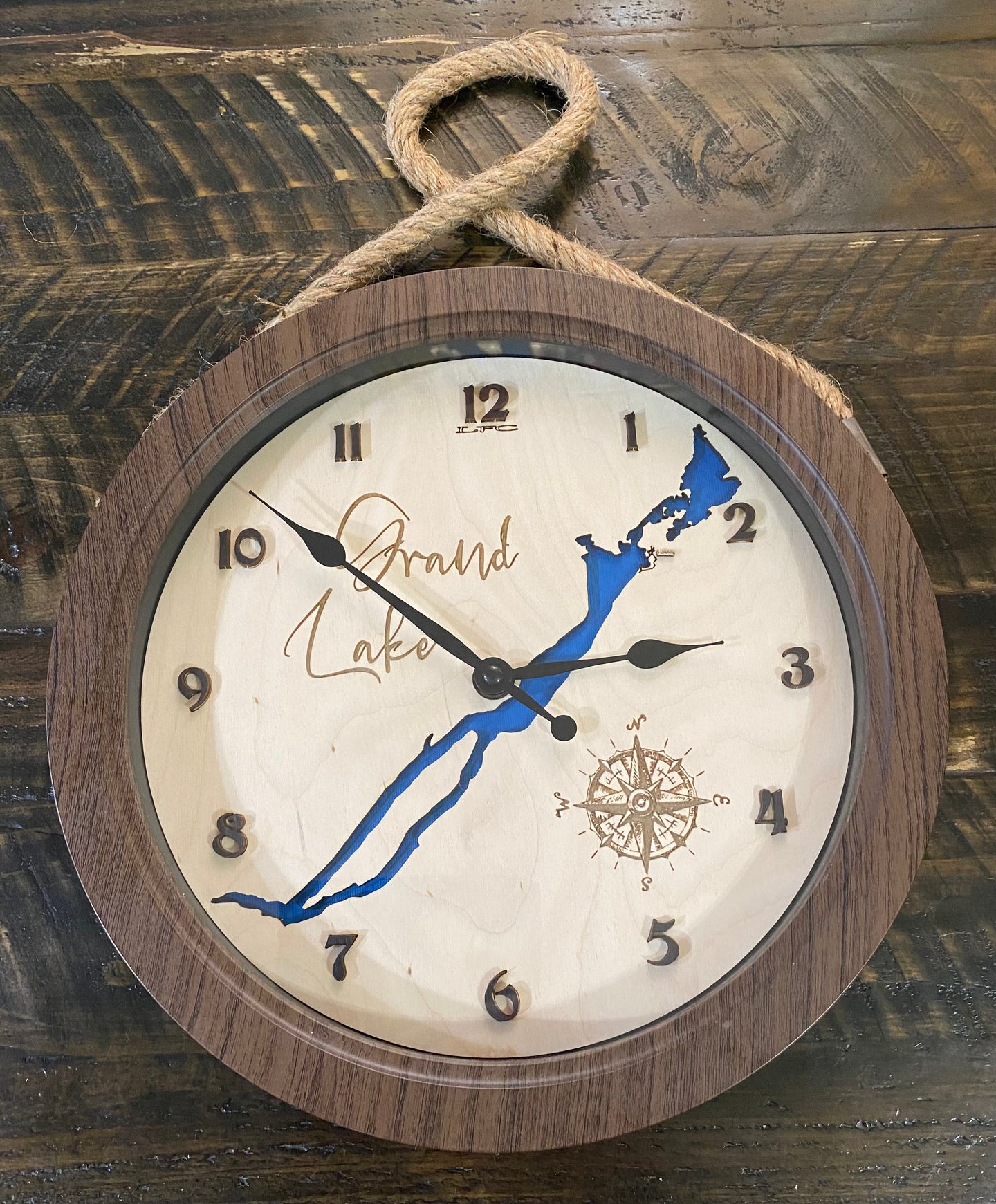 Grand Lake , Newfoundland clock