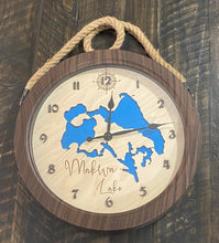 Load image into Gallery viewer, 12in Wall Clock Makwa Lake ,SK
