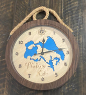 12in Wall Clock Makwa Lake ,SK