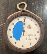 12” Wall Clock  Brightsand  Lake , SK