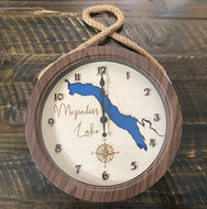 12in Wall Clock Meziadin lake , BC