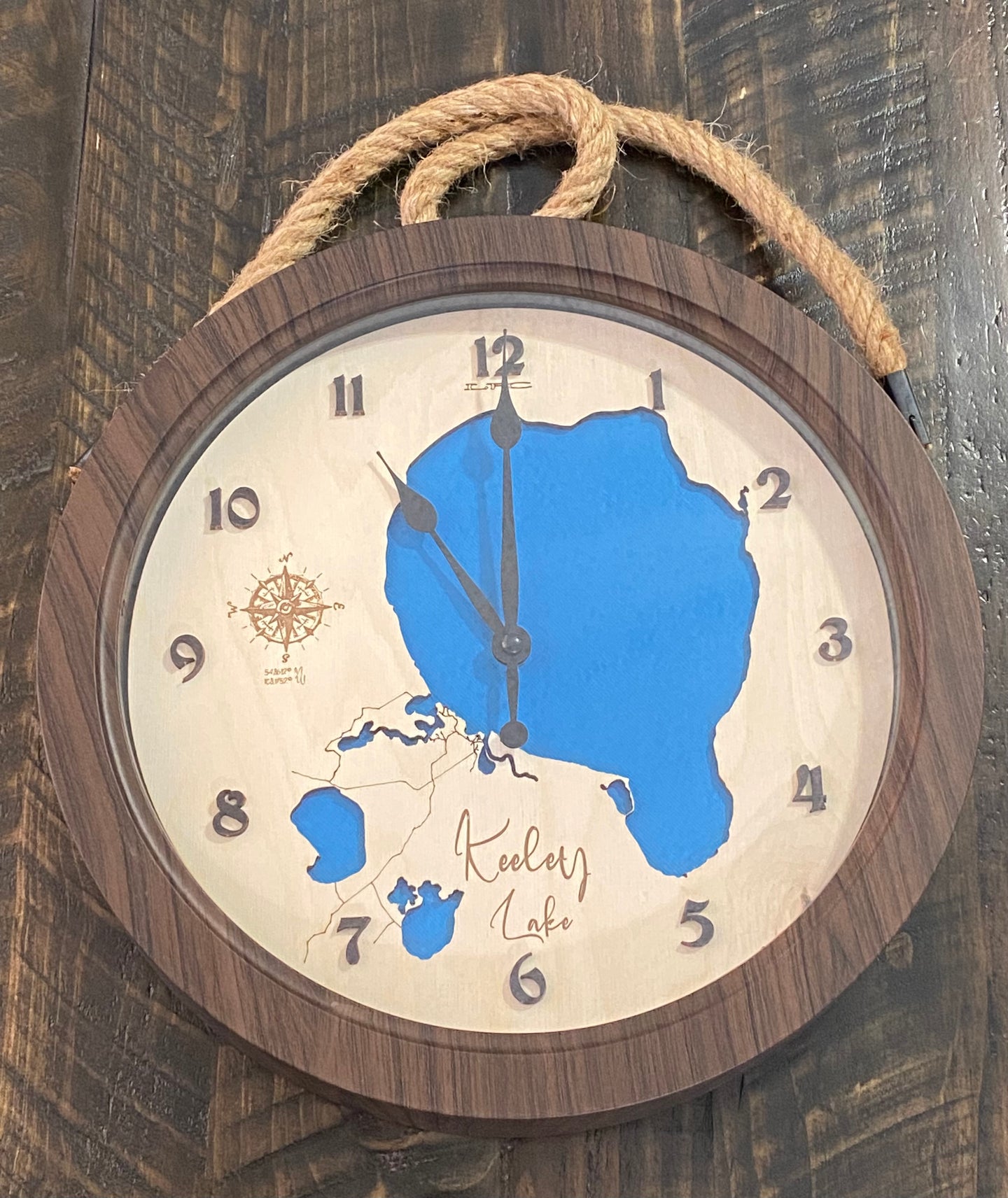 12in Wall Clock Keeley Lake , SK wall clock