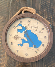 Load image into Gallery viewer, 12in Wall Clock Laurier Lake , AB wall clock
